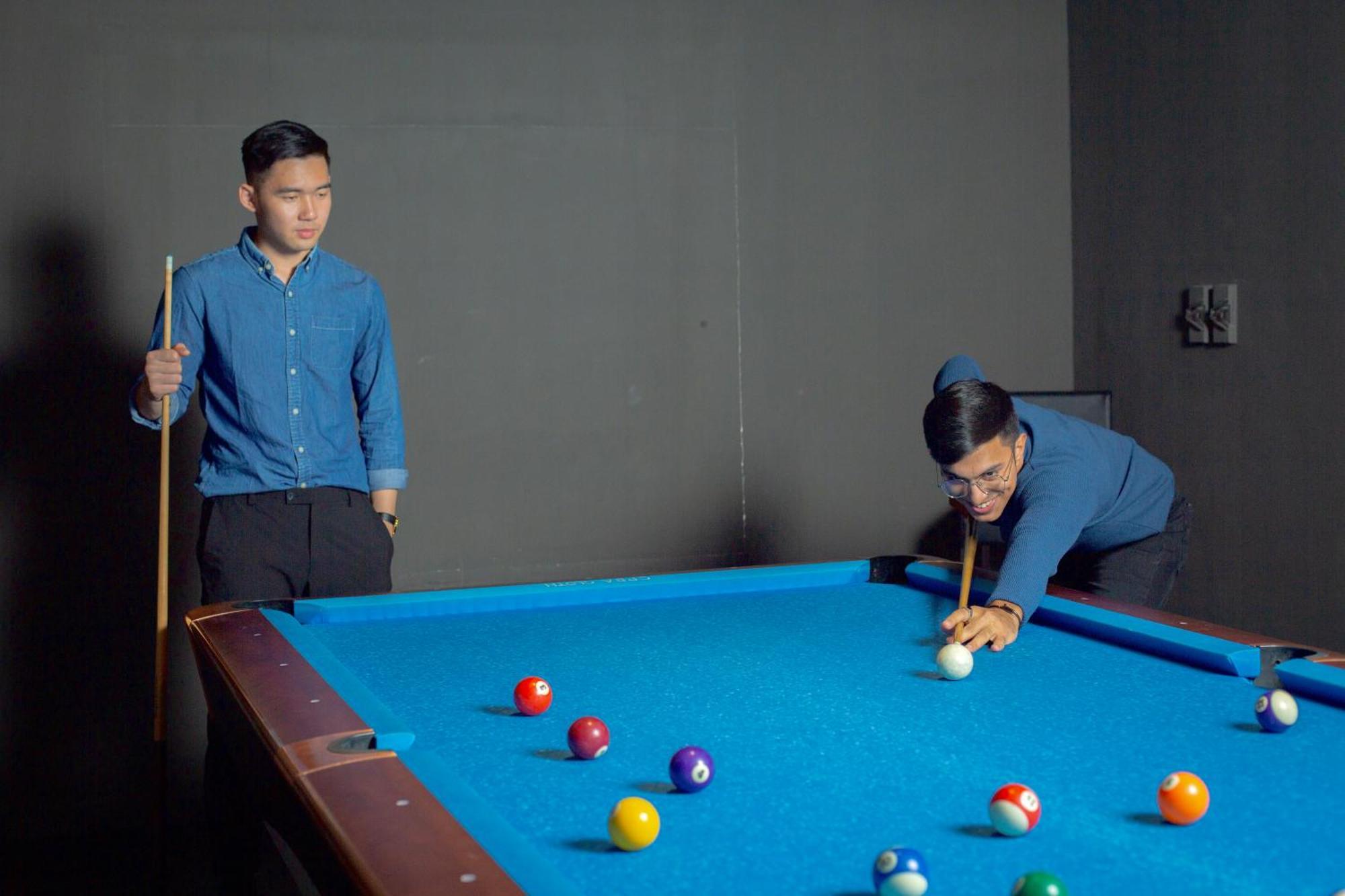 Radisson Blu Resort, Fujaira Esterno foto Pool players
